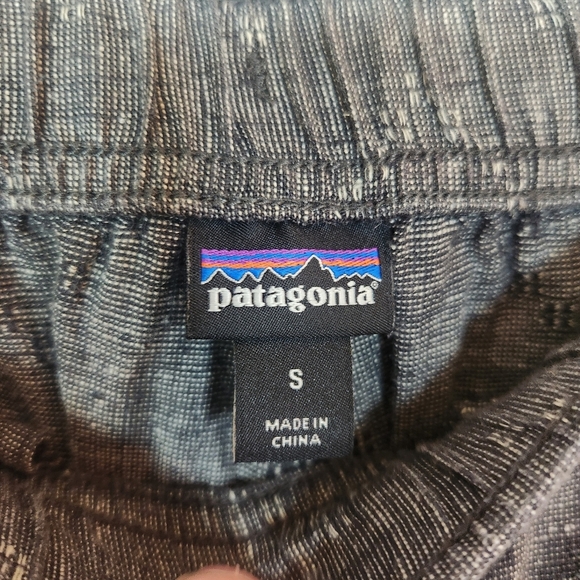 Patagonia Island Hemp Beach Pants Gray Textured Jogger Size Small - Picture 4 of 16